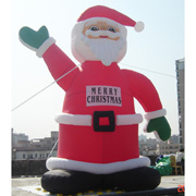 christmas inflatable santa